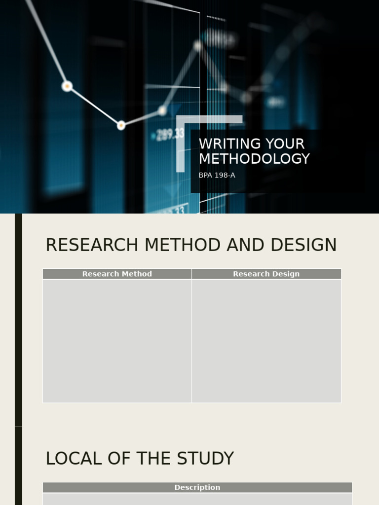 Writing Your Methodology | PDF