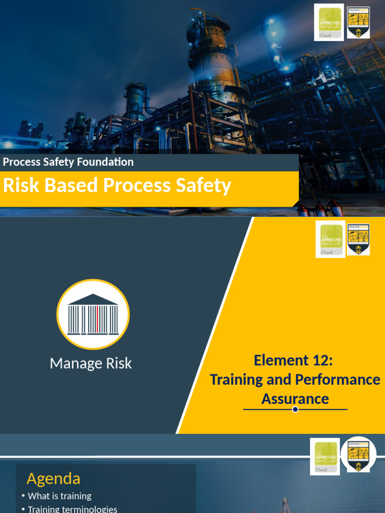 Process Safety Training and Assurance | PDF | Safety | Reliability ...