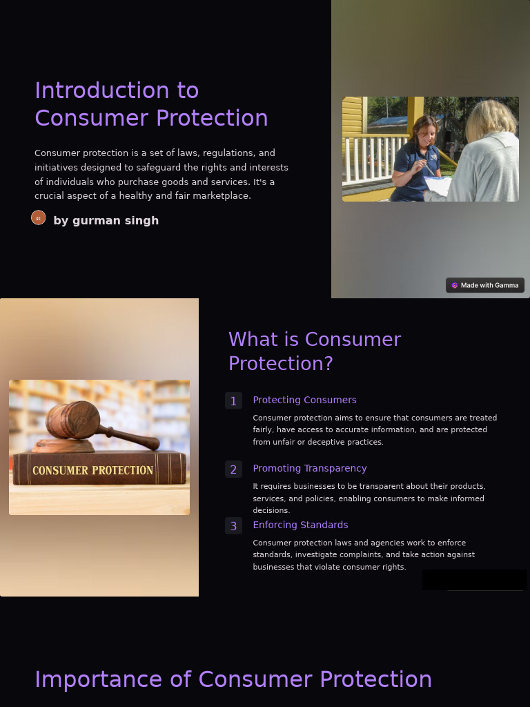 Understanding Consumer Protection Laws | PDF | Consumer Protection ...