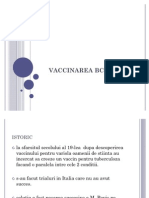 Vaccinarea BCG