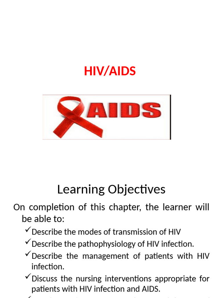 06.HIV-AIDS | PDF | Immunodeficiency | Hiv/Aids