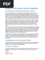 Two-Page Formal Letter Guidelines | PDF | Proofreading | Communication