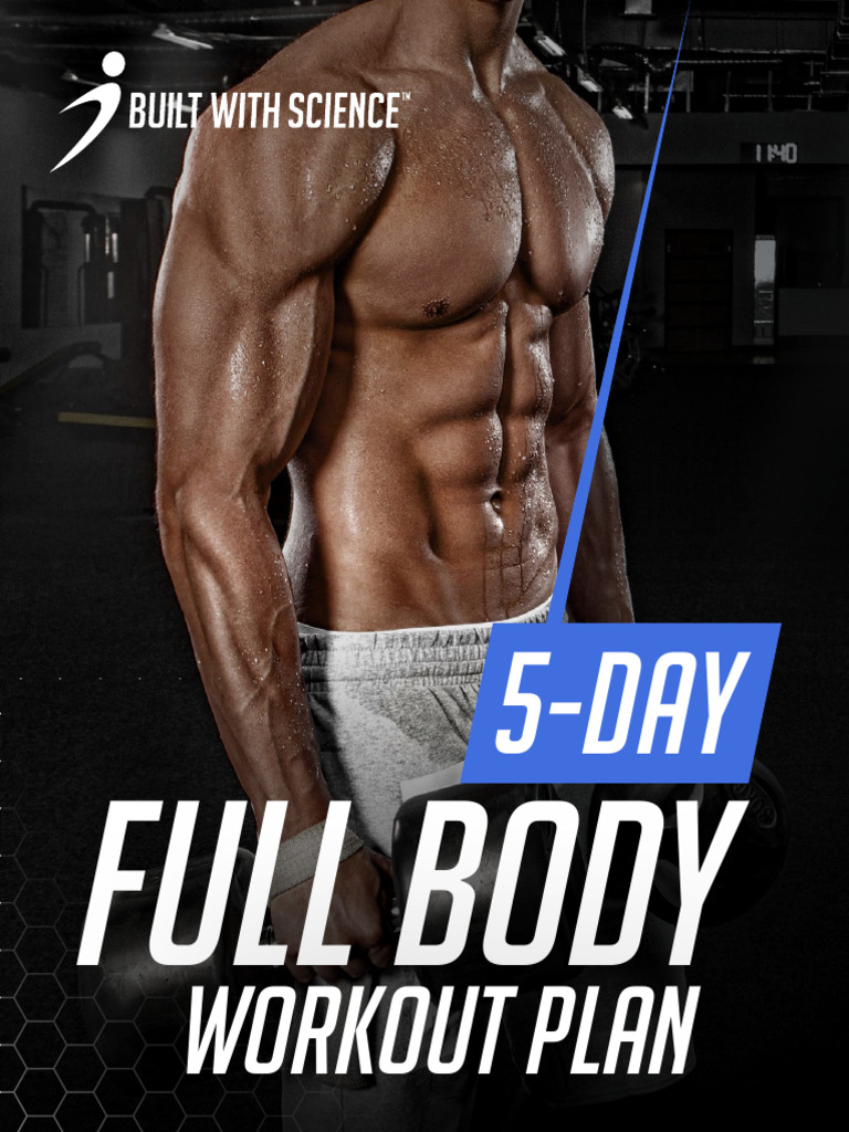 5-Day Full Body Workout Plan PDF | PDF | Weight Training | Limbs (Anatomy)