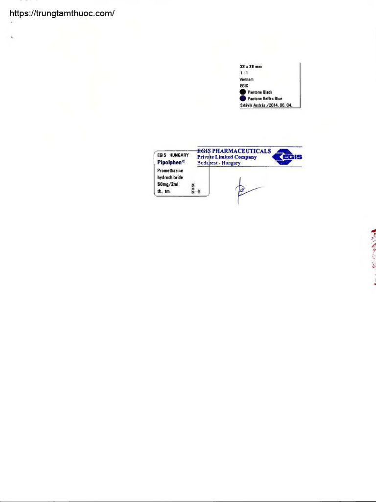 Pipolphen 50mg Trungtamthuoc | PDF