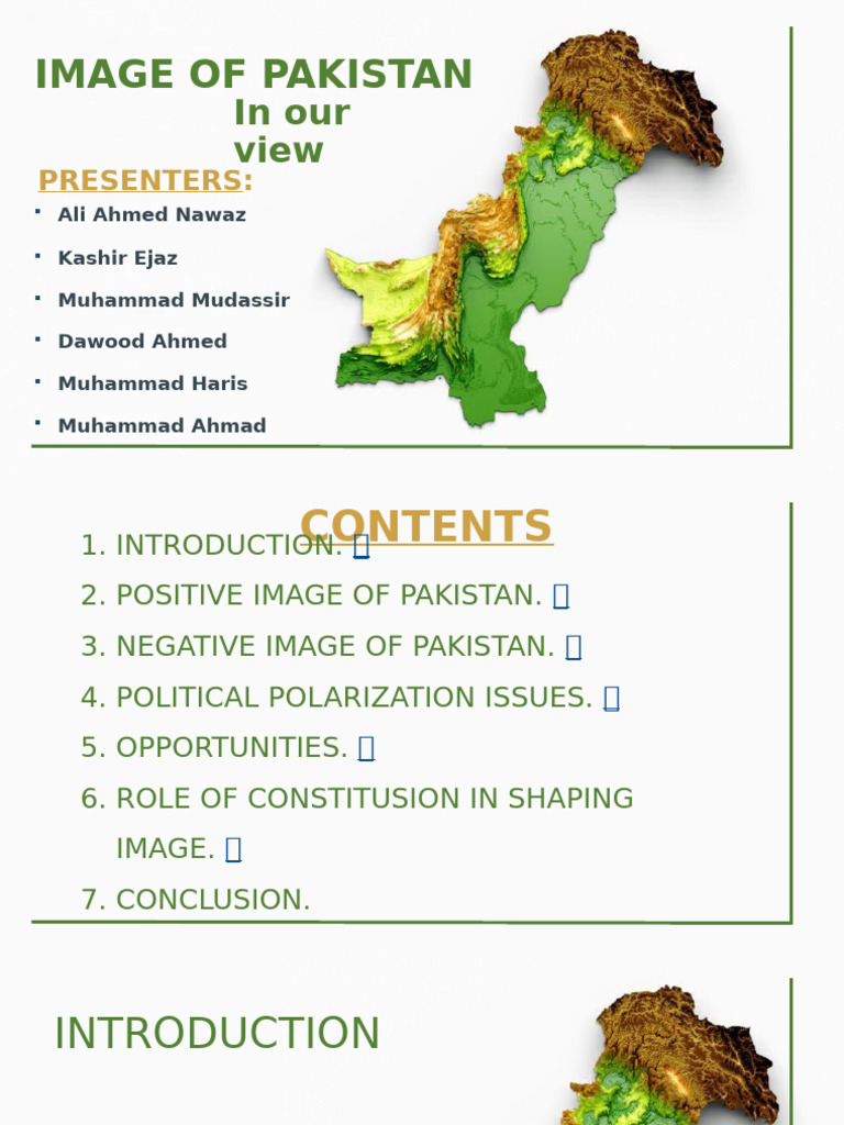 Positive and Negative Aspects of Pakistan | PDF | Pakistan | Inter ...