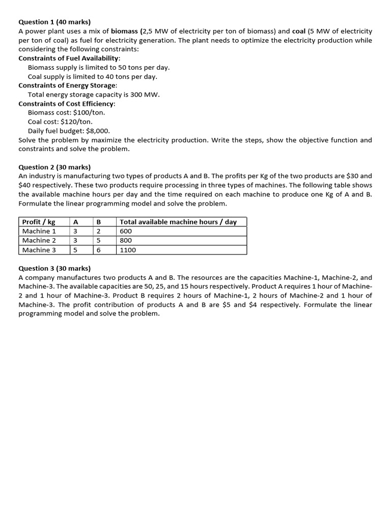 Assignment 4 - Questions | PDF