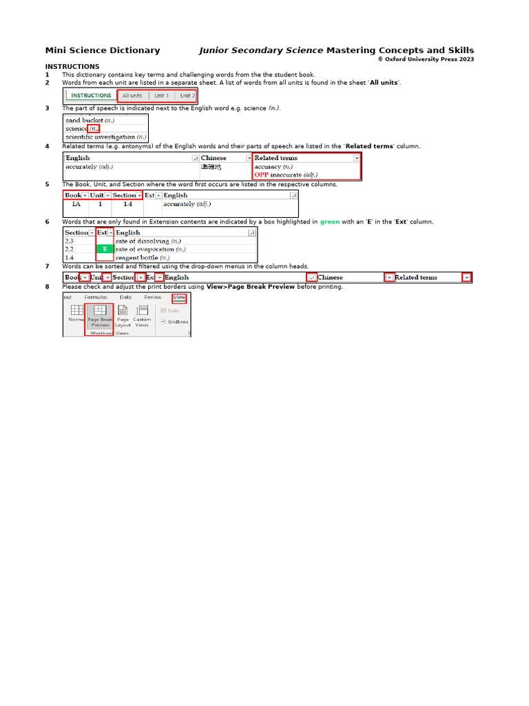 JSCI Dictionary | PDF