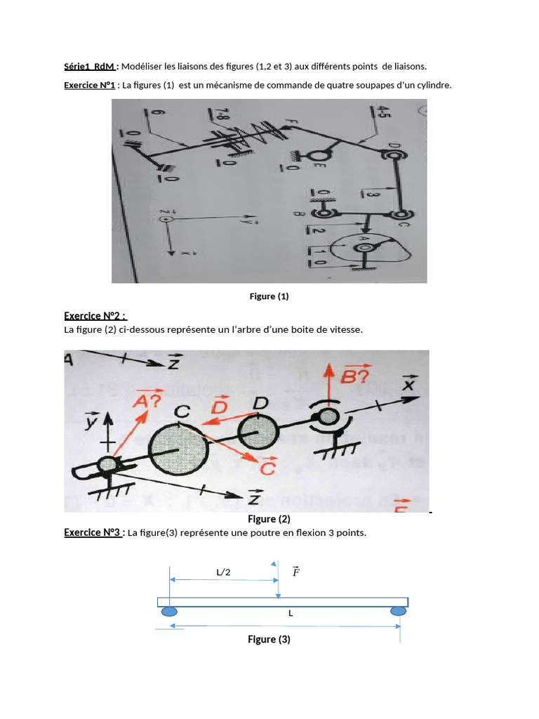 Modélisation des mécanismes et structures | PDF