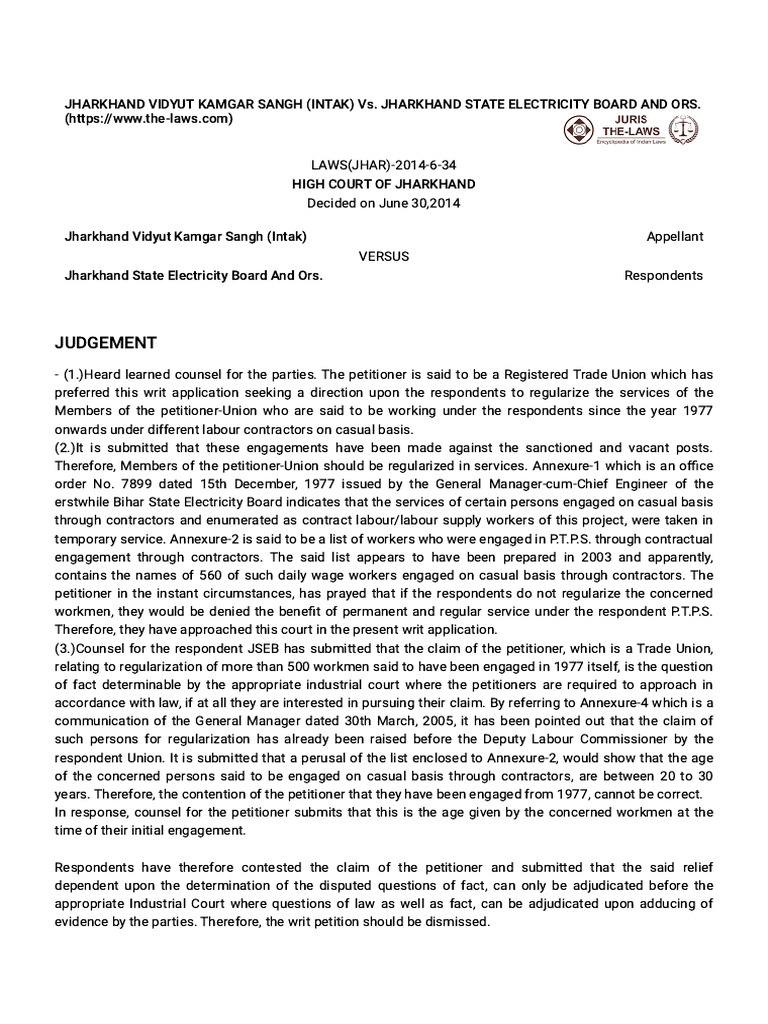 District Court Daily Cause List