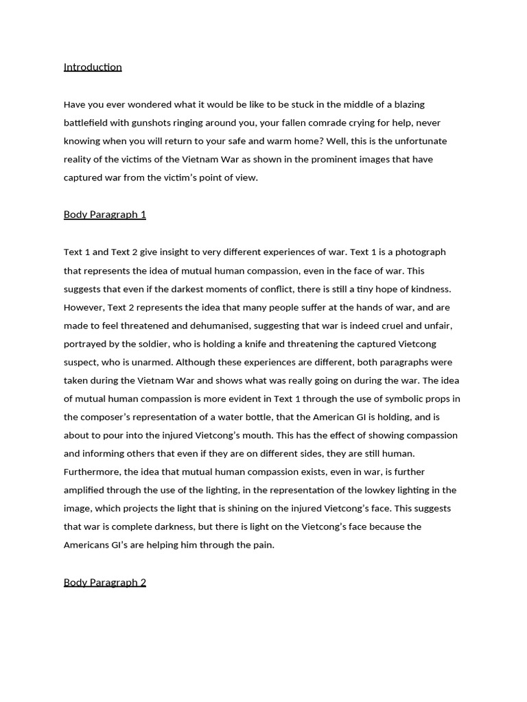 English 2023 Task 2 | PDF