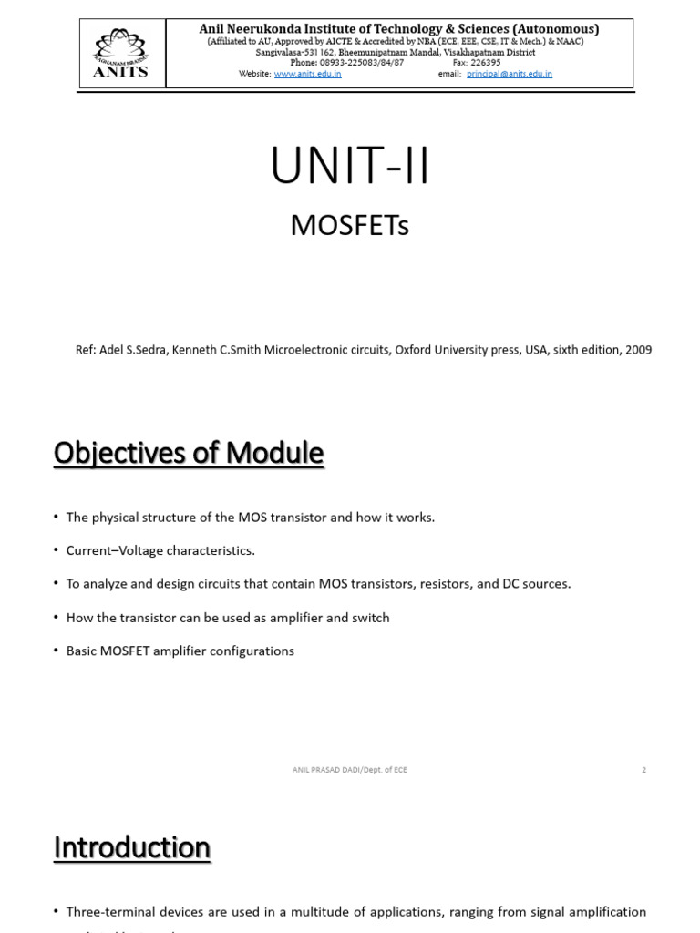 Understanding MOSFET Operation Basics | PDF | Field Effect Transistor ...