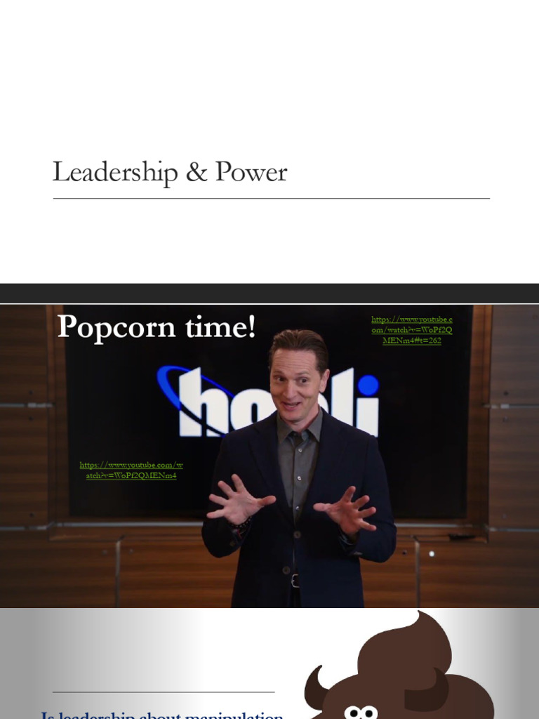 Leadership And Power Pdf Leadership Social Psychology