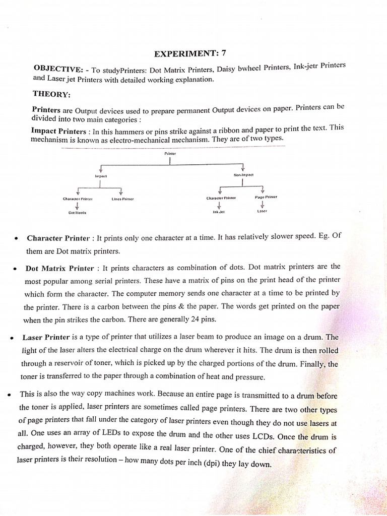 Computer Workshop Practical | PDF
