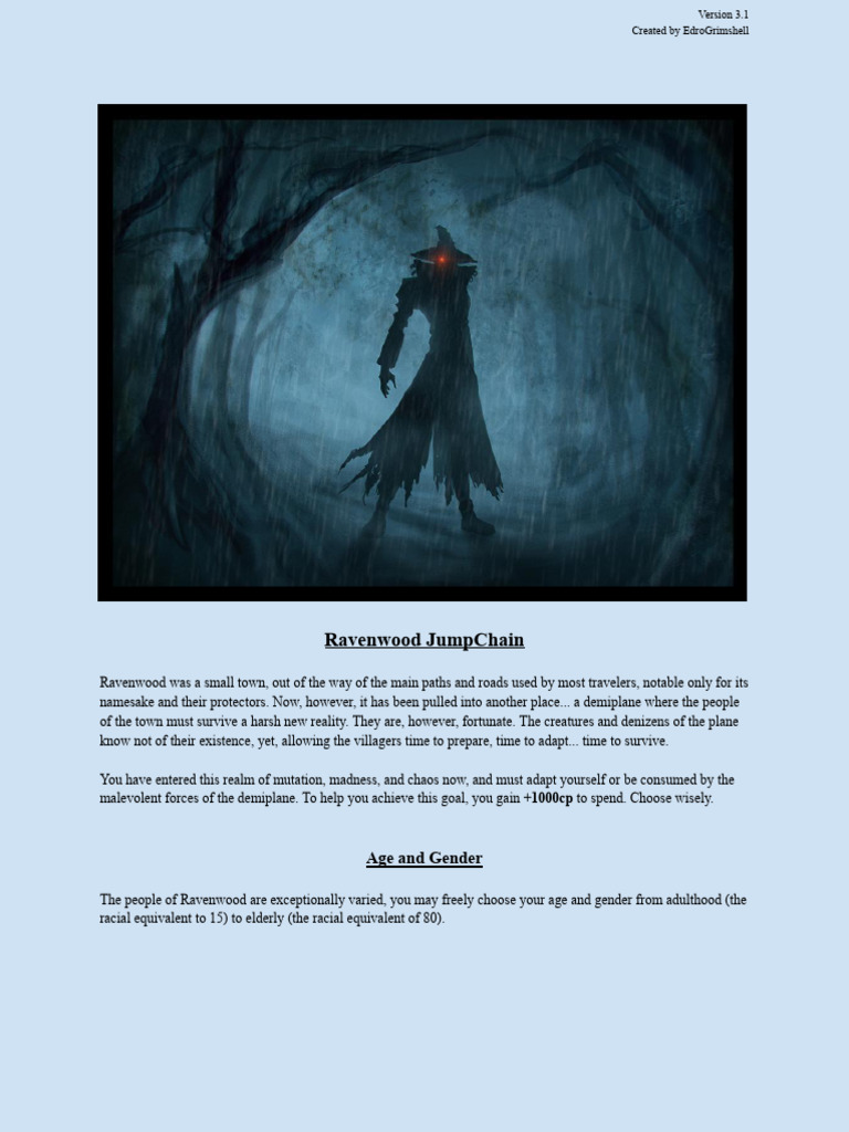 Ravenwood The Demiplane Jump | PDF | Dwarf (Dungeons \u0026 Dragons), image size:768x1024