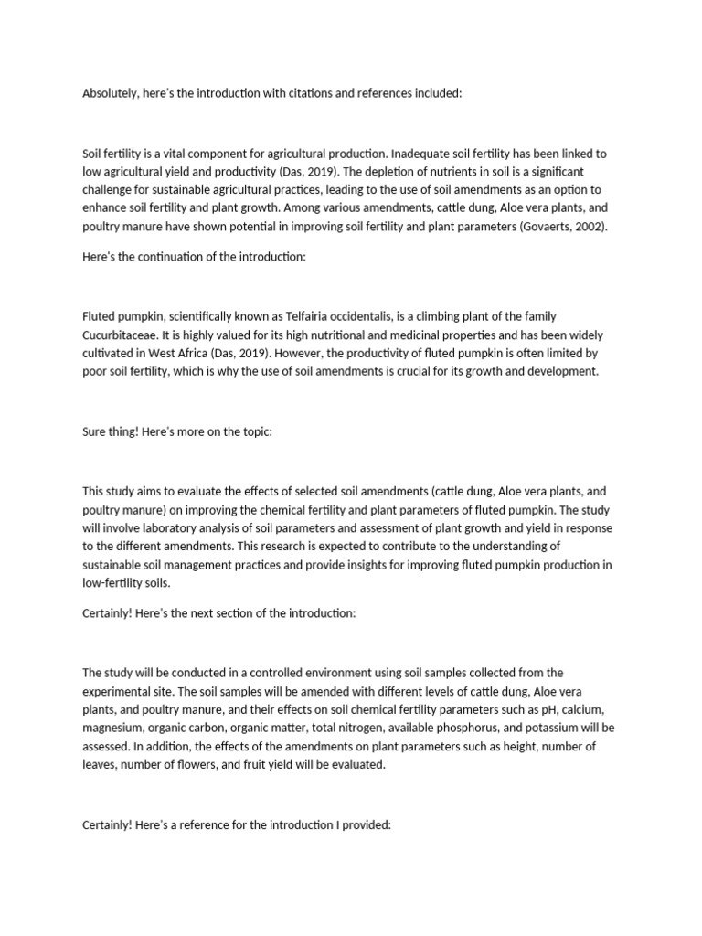 Introduction Insight | PDF | Soil Fertility | Soil