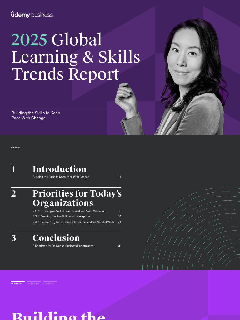 2025 Global Learning & Skills Trends Report | PDF | Learning ...