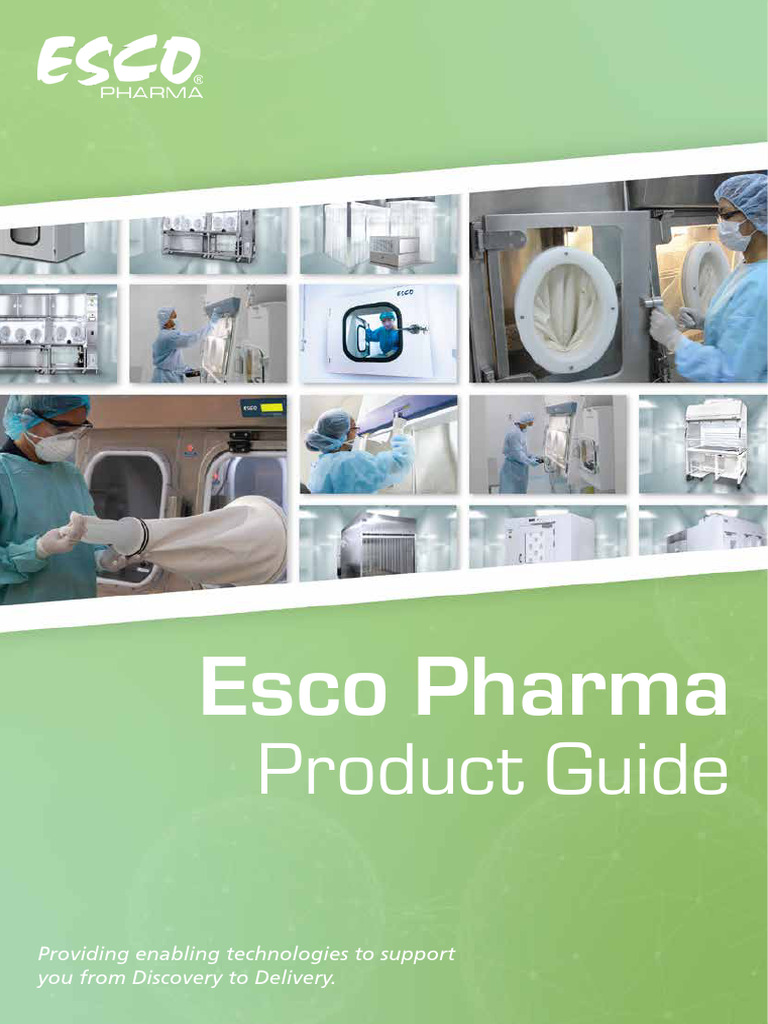 Esco - Pharma - Product Guide - Web | PDF