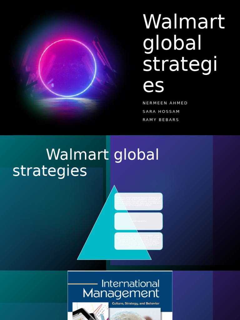 Walmart's Global Expansion Strategies | PDF