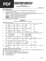 2022 Cayley Contest: The Centre For Education in Mathematics and