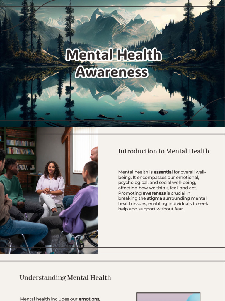 Understanding Mental Health Awareness | PDF
