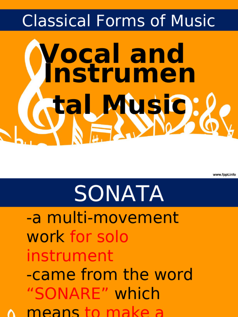 Classical Forms of Music1 | PDF