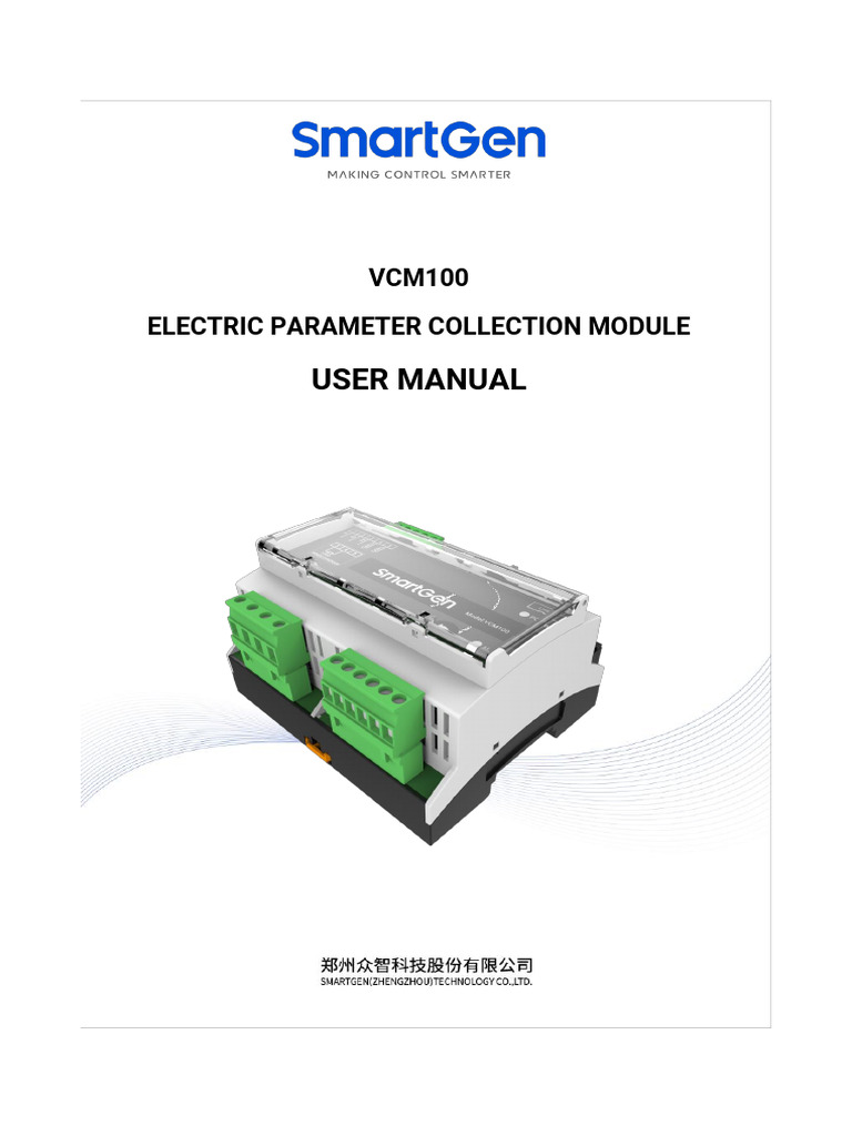 VCM100_en | PDF | Electric Power | Power (Physics)
