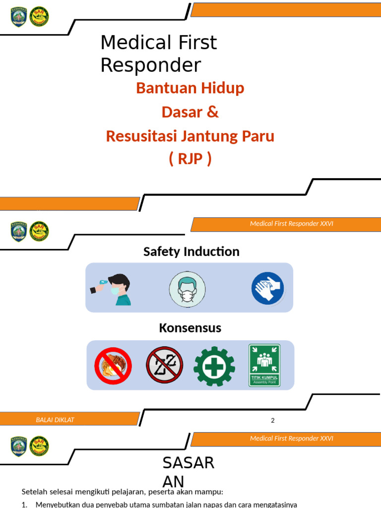 Pelajaran 7 - BHD, RJP, Dan AED | PDF