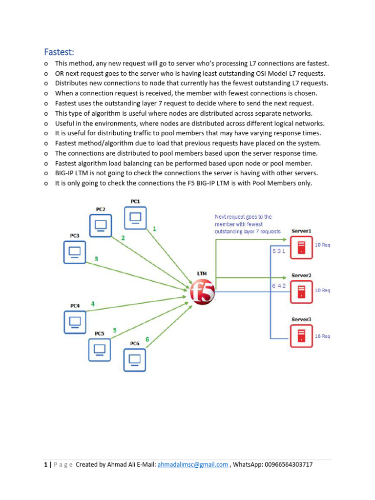32-Load Balancing Fastest | PDF