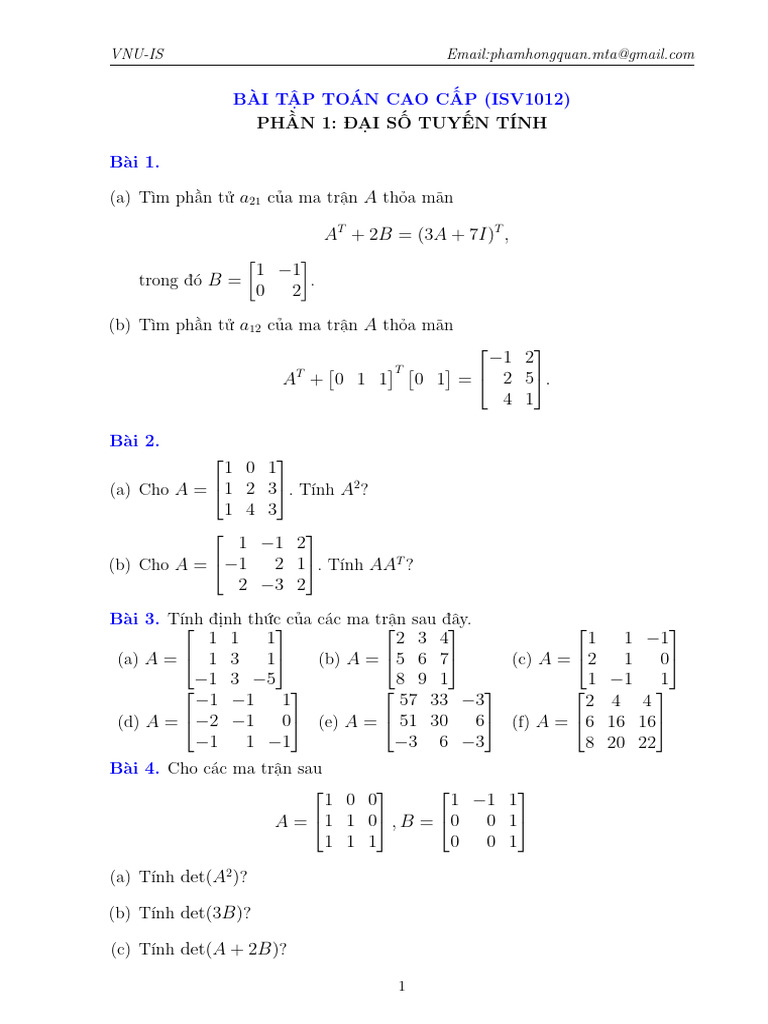 Baitap TCC | PDF
