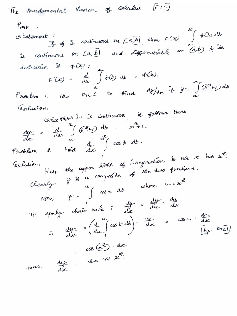 Continuous Function Solutions | PDF | Calculus | Mathematical Analysis
