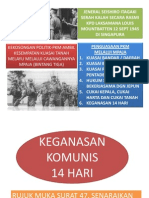 14 Hari Komunis Hingga An Malayan Union