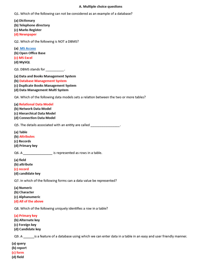 Dbms 1 | PDF | Databases | Data Model