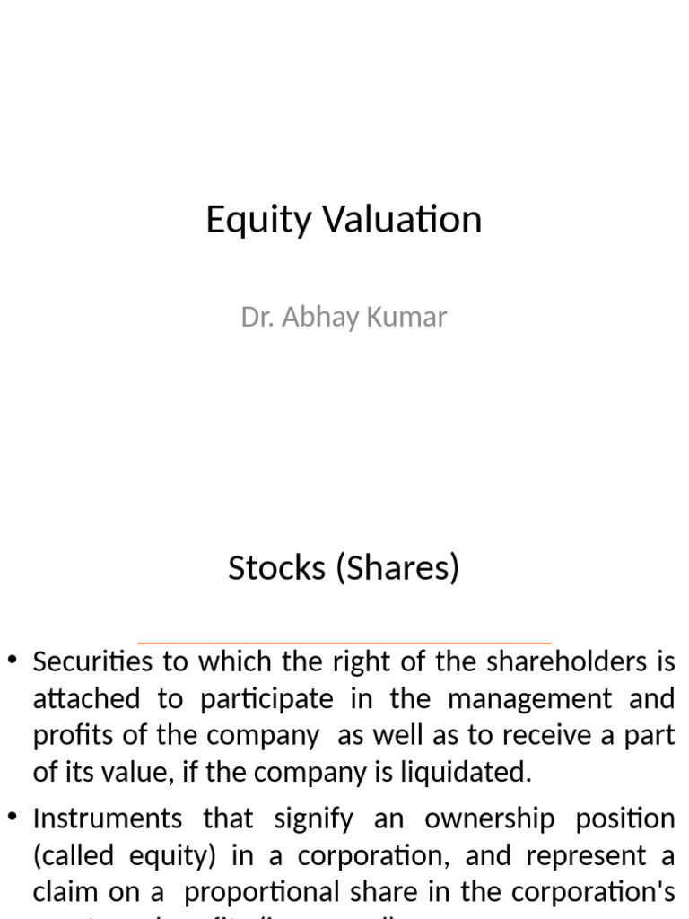 equity-valuation-pdf-valuation-finance-dividend