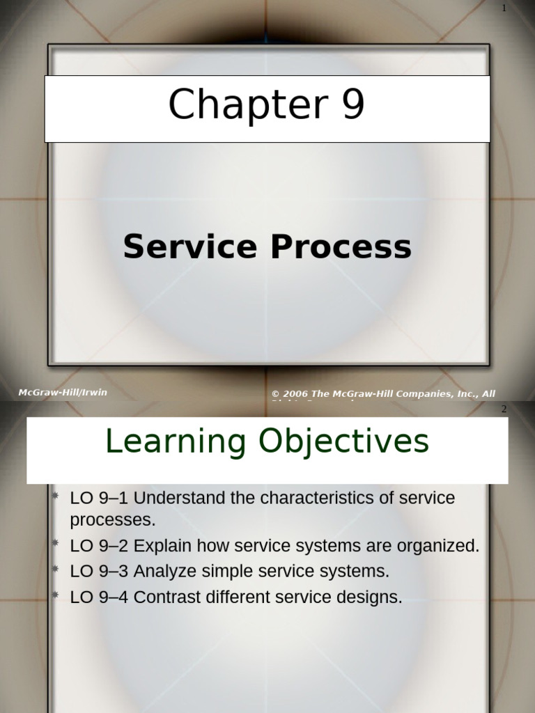 Understanding Service Processes | PDF | Goods | Business