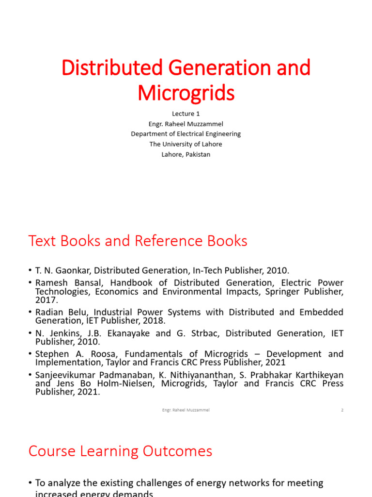 Understanding Distributed Generation & Microgrids | PDF | Cogeneration ...
