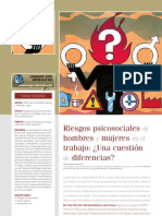 Estudio Sobre Riesgos Psicosociales de Hombres y Mujeres en El Trabajo