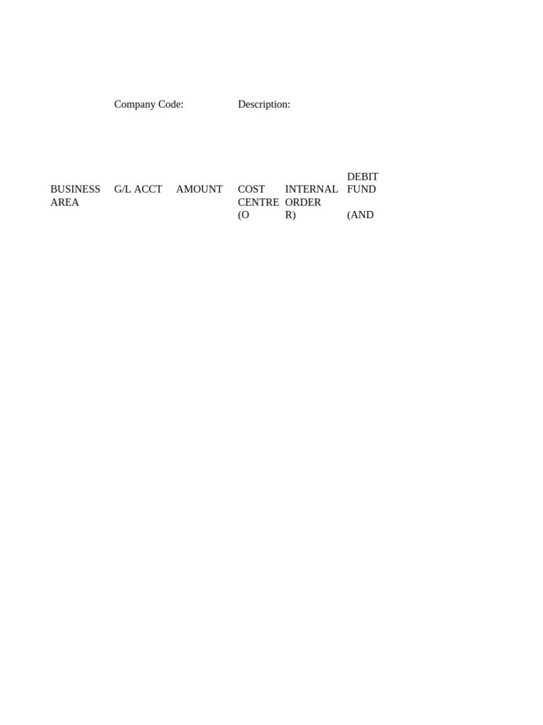Debit Note Template Sample | PDF