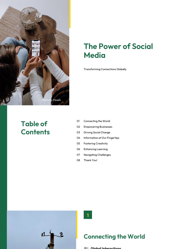 Social Media's Global Impact | PDF | Social Media | Popular Culture ...