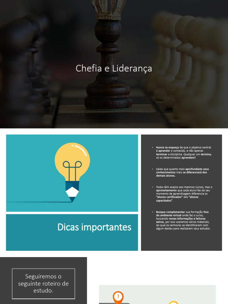 Chefia e Liderança | PDF | Liderança | Aprendizado