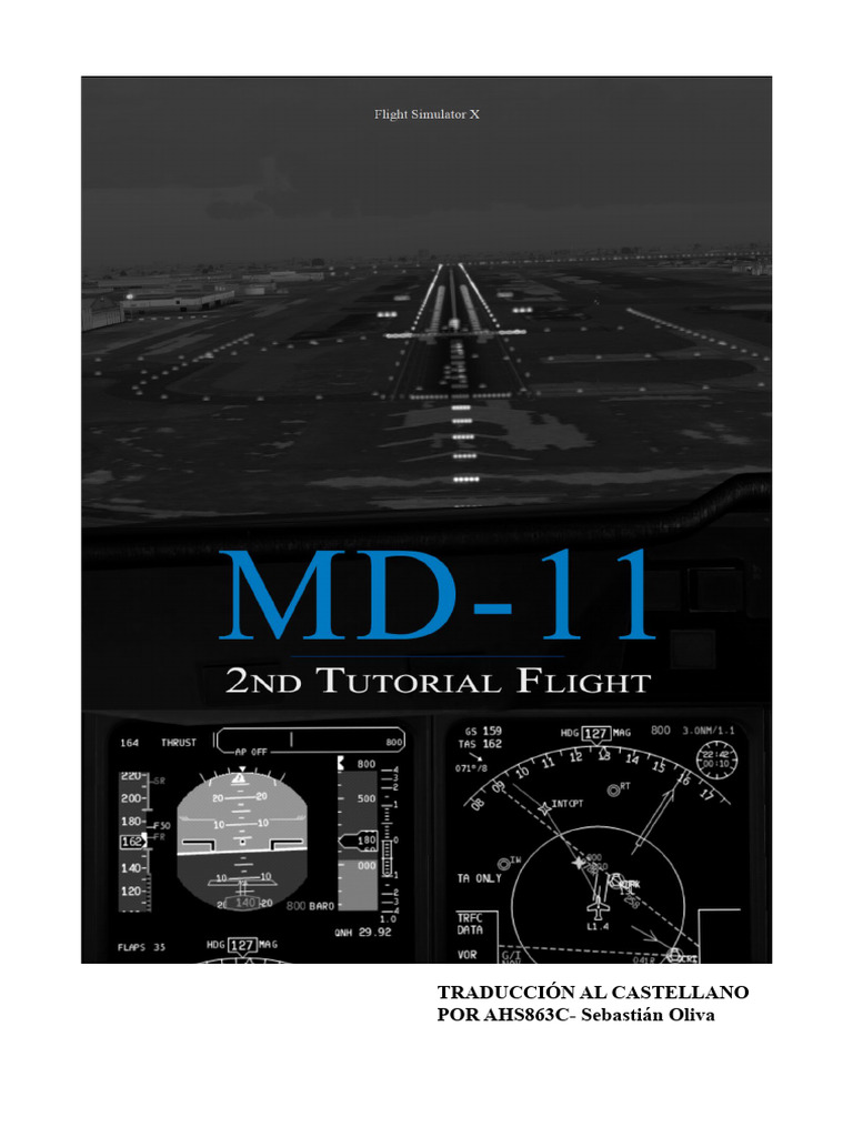 MD11 FSX Tutorial Advanced | PDF | Control de tráfico aéreo | Arranque