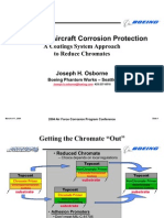 Advanced Aircraft Corrosion Protection: A Coatings System Approach to Reduce Chromates