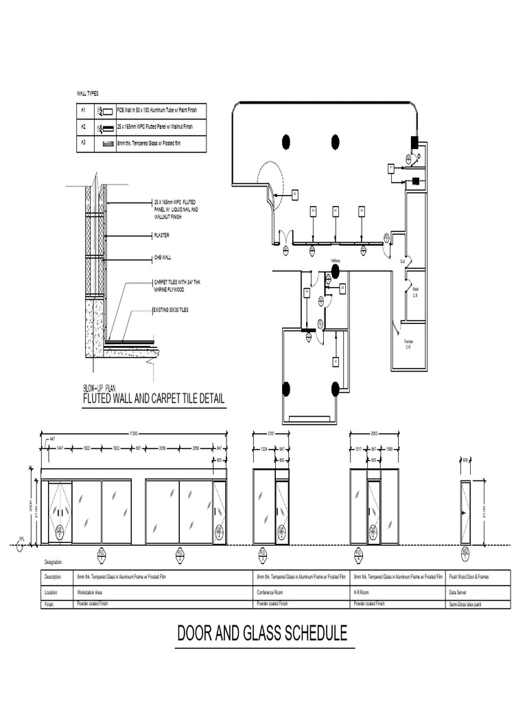 door-schedule-bpo | PDF | Crafts | Building Materials