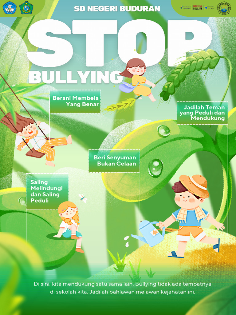 Poster Anti Bullying Di Sekolah Pdf