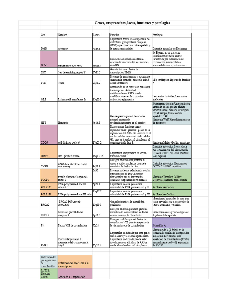 Locus de Genes | PDF | Rna | Gene