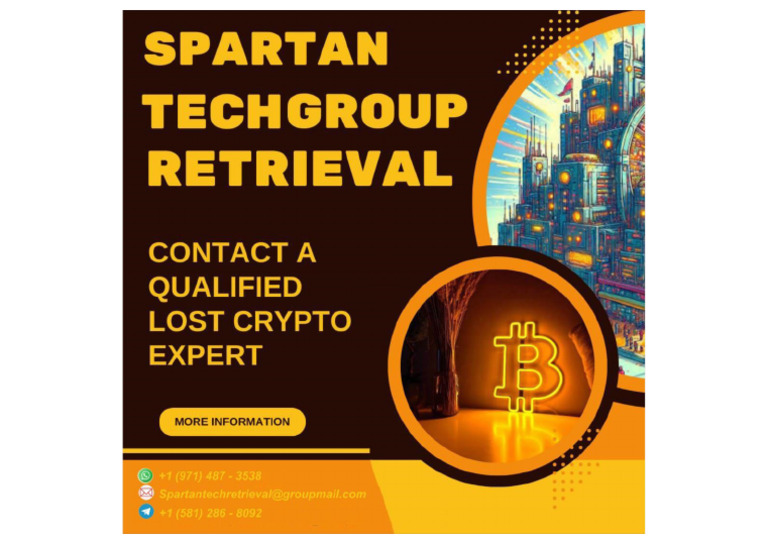 Easy Way To Recover Lost/stolen Bitcoin Go To Spartan Tech Group ...
