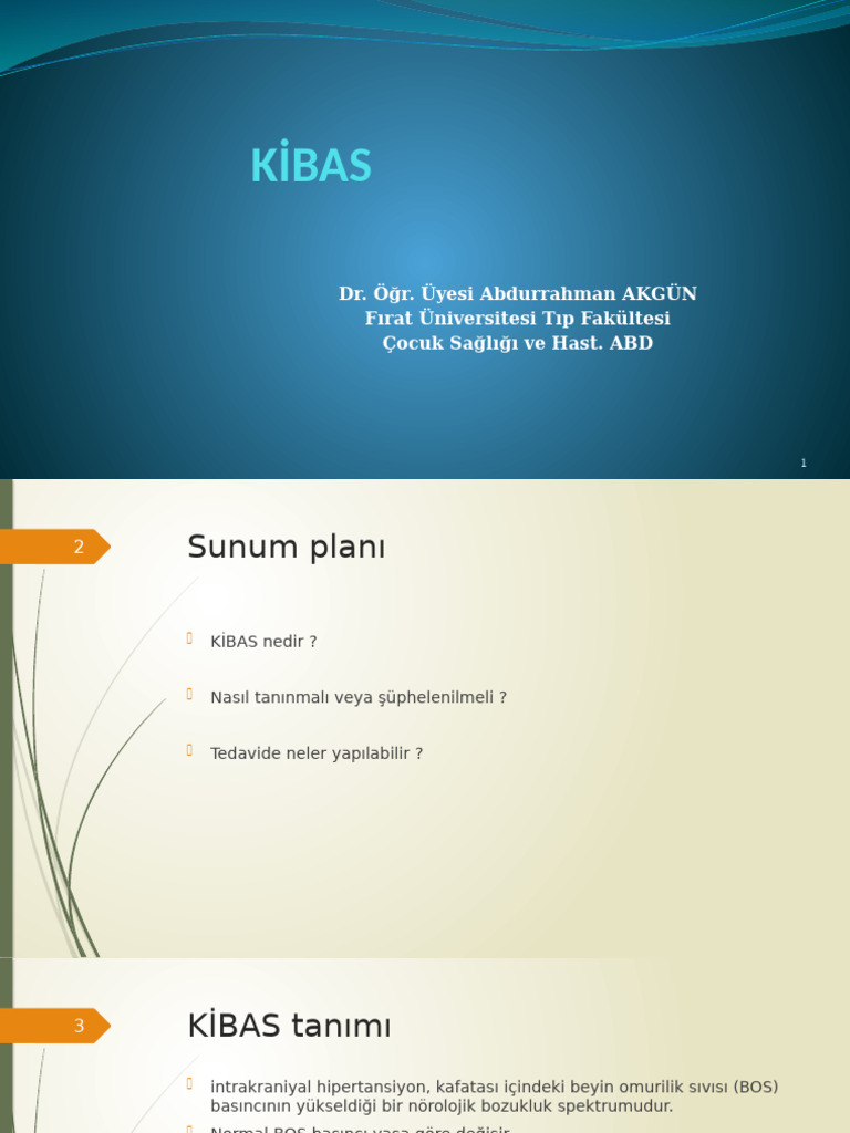 3-KİBAS, Beyin Ödemi.... Yeni | PDF