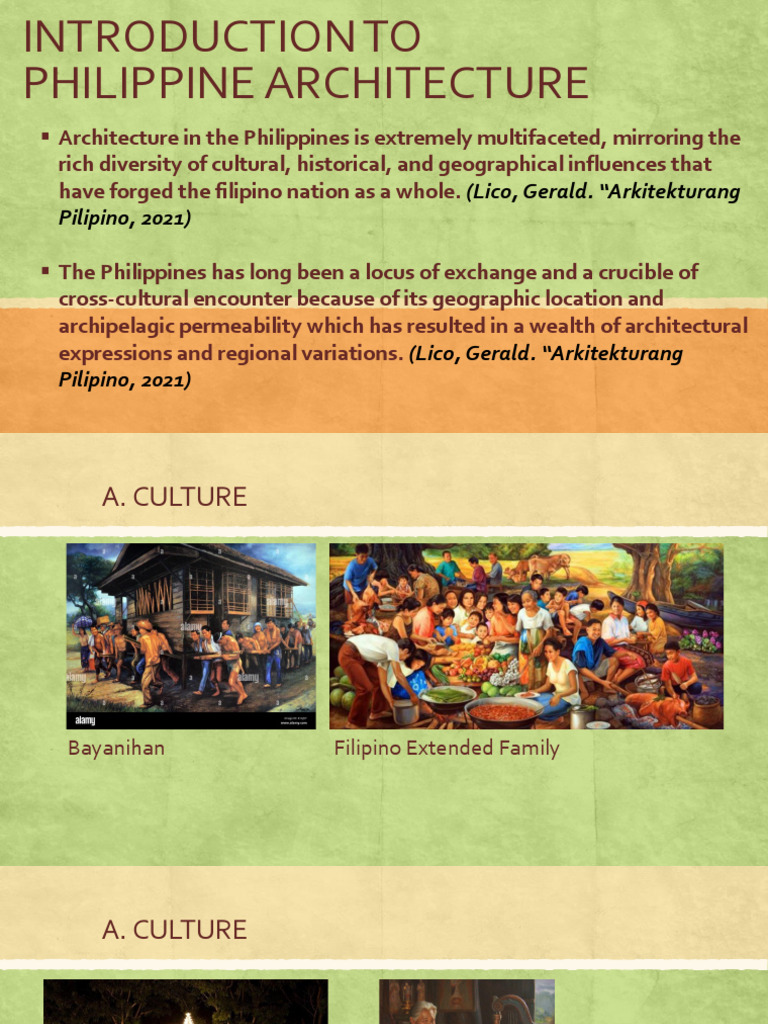Introduction To Philippine Architecture Pdf