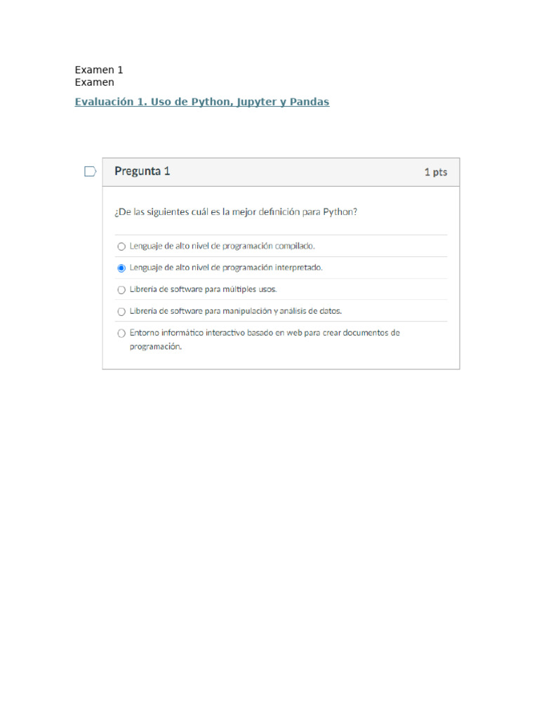Examen 1 Machine Learning | PDF