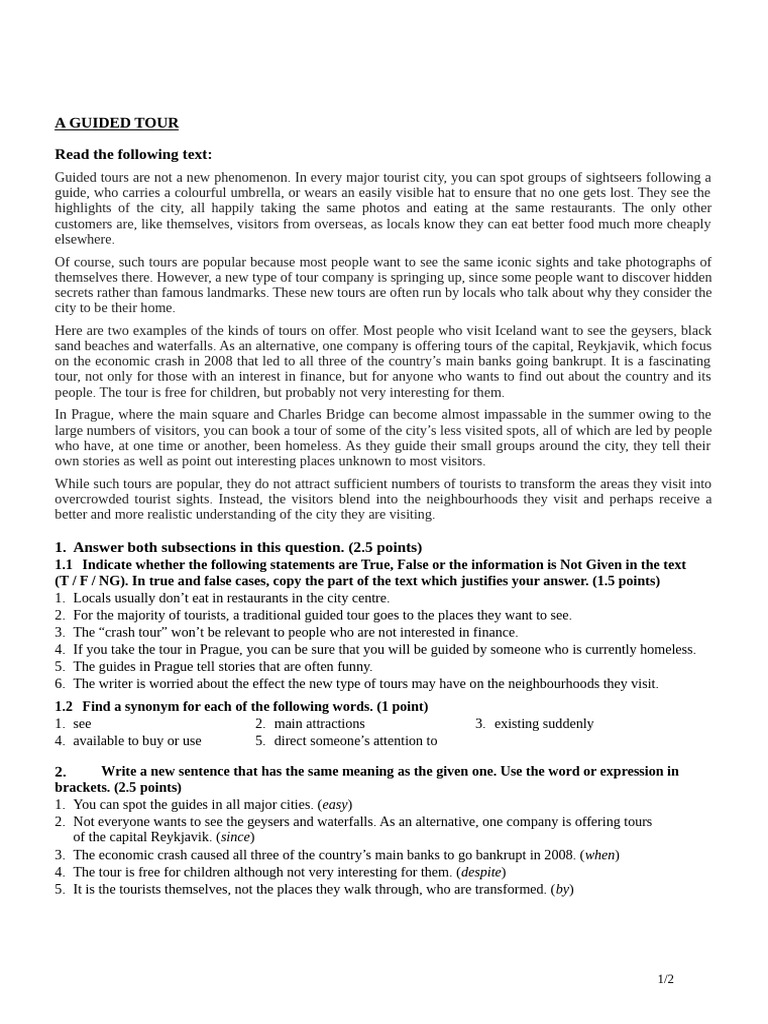 A Guided Tour Pdf Risk