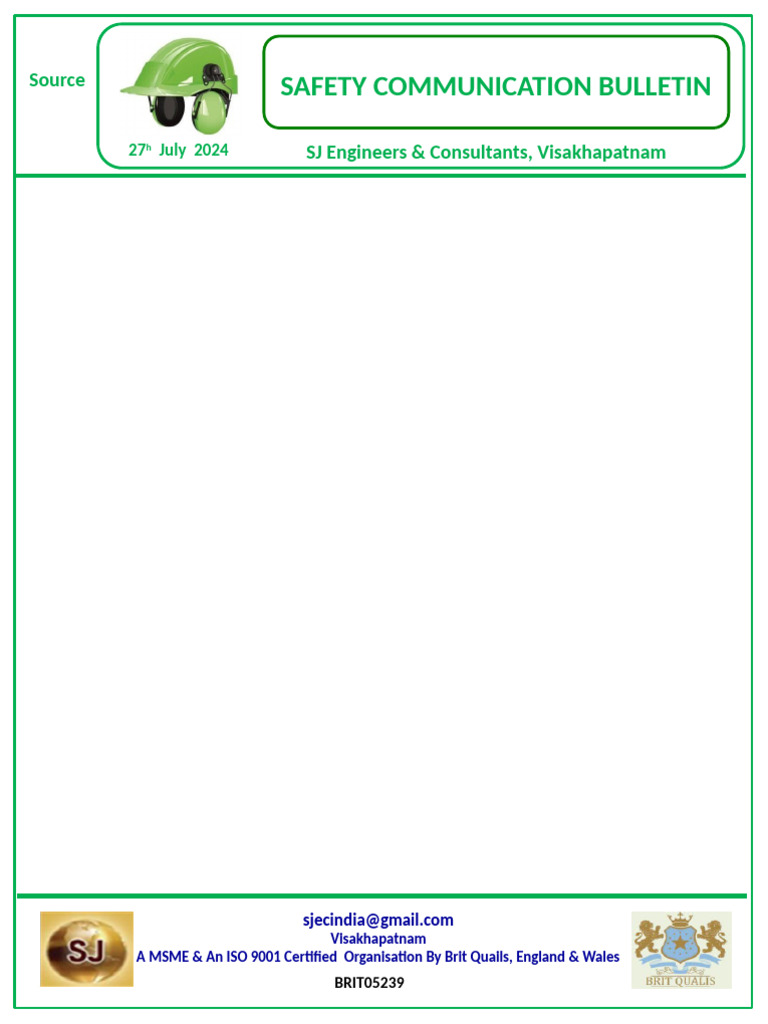 Green Hats - Ehs Communication Bulletin | PDF
